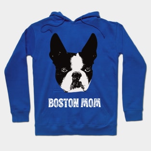 Boston Bull Terrier Face Hoodie